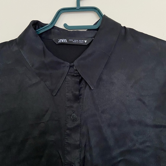 Zara Loose-Fitting Shirt - Picture 7 of 10